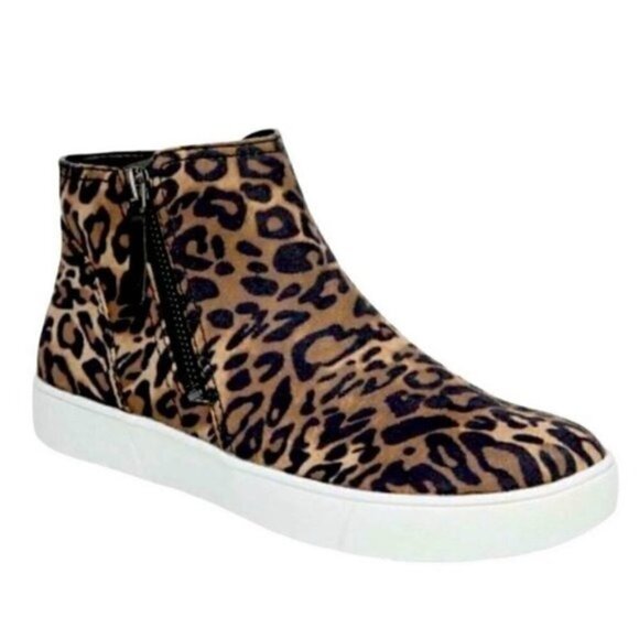 Naturalizer Shoes - Naturalizer Sport Miranda Brown Cheetah Sneaker Boot